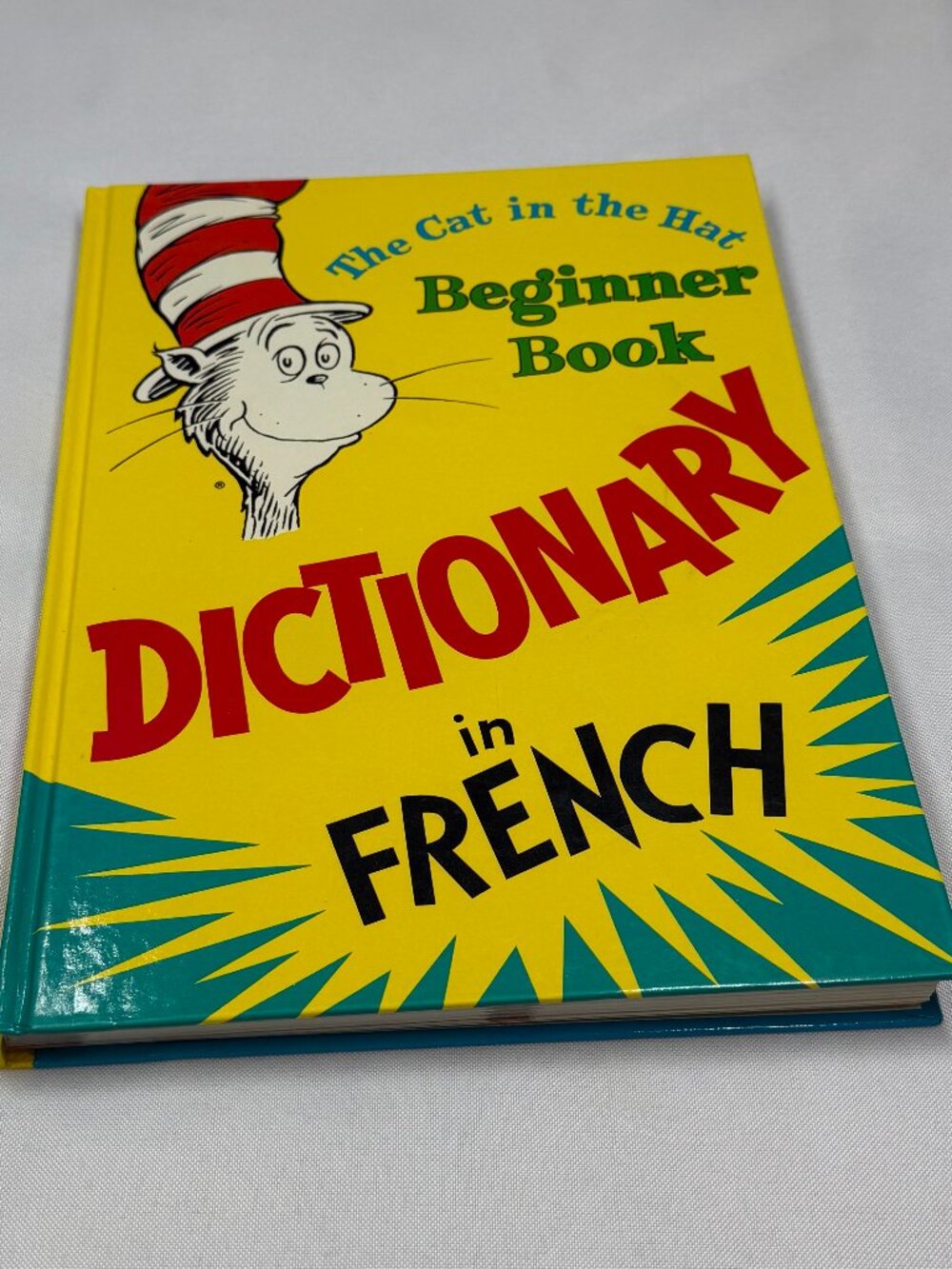 Dr Seuss Cat in the Hat Beginner Book Dictionary in French Hardcover